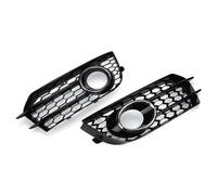 FENVY Auto Griglia Paraurti per Audi A1 8X 2010-2014-8X0807682A,Griglia Paraurti Anteriore Fendinebbia Cornice Griglia Fari Copertura Protettiva Cappuccio,A-Left