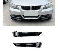 FENVY Auto Spoiler Anteriore Splitter per BMW 3er E90 E91 320i 325i 2005 2006 2007 2008,Paraurti Lip Splitter Spoiler Protector Splitter Labbra Diffusore Body Kit,C-Glossy Black