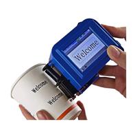 FENVY Mini stampante a getto d'inchiostro a colori portatile Bicchieri in plastica for stampante a getto d'inchiostro intelligente con codice QR personalizzato Altamente efficiente e intelligente