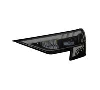 FENVY Pellicola Protettiva per Fari Auto per Audi A3 8Y S3 2020-Present,2 Pezzi Pellicola Protettiva per fari Auto AntiGraffio Luce Anteriore Adesivo,Blackened