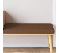 FENYIGE Cuscini per Panca Personalizzati 54 x 122 cm con Fondo Antiscivolo Terrazza Sedie Cuscini Fodera Lavabile Davanzale Della Finest, marrone
