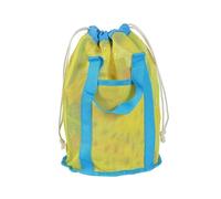 FENZORIQ Borsa da spiaggia pieghevole e portatile in rete: borsa leggera for attrezzatura da nuoto e avventure all'aria aperta