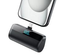 Feob Mini Power Bank per iPhone 17/16 Serie, 5200mAh USB C Caricatore Portatile Ultra-Compatto Batteria Esterna Powerbank con LED Display Compatibile con iPhone 17/16/15 Pro Samsung iPad Pro/Air etc