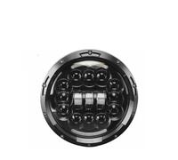 Feoosvx Faro Principale Per Suzuki Per Jimmy Per Samurai Fari Per Auto Led 7 Pollici Faro Off Road 60W Luce Da Lavoro 12V 24V Auto Faro Anteriore(1 X Black Light bbb)