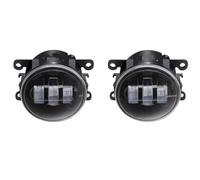 Feoosvx Luci Antinebbia Per Citroen Per C6 Per C4 C5 C3 Per DS4 Per DS3 Per DS5 Per Xsara Auto LED Lente Fendinebbia Luci Diurne DRL Angel Eye Fendinebbia(Red and Yellow)