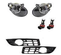 Feoosvx Luci Antinebbia Per Passat B6 2006-2011 Fari Anteriori A LED Fendinebbia Alogeni Copertura Luci Di Guida Fendinebbia(LED and Covers)