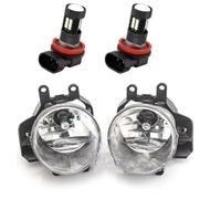 Feoosvx Luci Antinebbia Per Toyota Per Hilux Per Revo 2015-2018 Fendinebbia Fari Copertura Griglia Auto Luci LED Anteriori Fendinebbia(1 pair led)