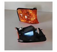 Feoosvx Luci Diurne Auto Per Toyota Per Chaser Per GX100 Per JZX100 1996-2000 Una Coppia Di Indicatori Di Direzione Anteriori Auto Fari Paraurti Anteriore(Yellow)