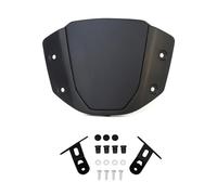 Feoosvx Moto Deflettore Antivento per CB650R 2019-2023 per CB1000R per CB 650R Parabrezza per Moto Anteriore Deflettore AntiPer(Matte Black)