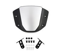 Feoosvx Moto Deflettore Antivento per CB650R 2019-2023 per CB1000R per CB 650R Parabrezza per Moto Anteriore Deflettore AntiPer(Argento)