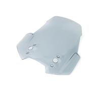 Feoosvx Moto Deflettore Antivento per Kawasaki per VERSYS650 per VERSYS 1000 2015-2018 Parabrezza per Moto Deflettori Anti(Light Grey)