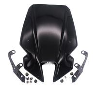 Feoosvx Moto Deflettore Antivento per SP MT09 2017-2020 per FZ9 per MT-09 17-20 Parabrezza per Moto A Doppia Bolla(Nero)