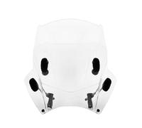 Feoosvx Moto Deflettore Antivento per Trident 660 per Trident660 2021 2022 Accessori per Moto Parabrezza Deflettore Anti Carenatura Copertura(Adjust Transparent)