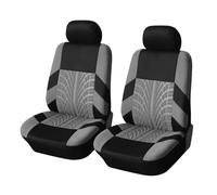 Feoosvx Set Coprisedili Auto Per Citroen Per C4 Set Coprisedili Per Auto Organizer Per Auto Universale(Gray front)