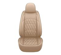 Feoosvx Set Coprisedili Auto Per JAGUAR XF Per F-Pace Per E-pace Per I-Pace Per X-Type XE XJ XK Coprisedile per auto universale in pelle Pu Auto Coprisedile(Beige 1 Seat)