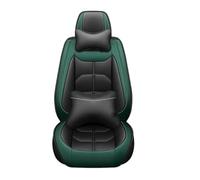 Feoosvx Set Coprisedili Auto Per TOYOTA Per Auris Per Avensis Per Crown Per 4Runner Per Harrier Per FJ Per Cruiser Per Mark X Per Premio Coprisedile Auto(Black Green 5 Seat J)