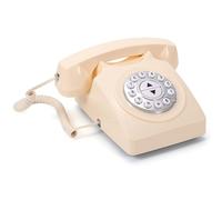 Feotvo Guest Book Audio Wedding Phone, Record Voice Messages, Retro Guest Book for Wedding or Birthday Party Message Voicemail, Save The Blessings of Your Relatives and Friends (Beige)