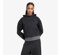 adidas performance - Z.N.E. - Felpa corta nera con zip-Nero L