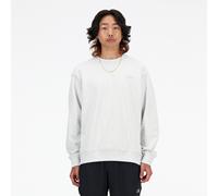 Felpa New Balance Athletics Crew grigio chiaro - L