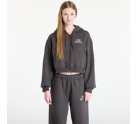 New Balance - Trackside Fleece Full Zip Grigio - Abbigliamento L Grigio