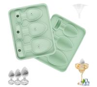 FePen Moule a Glaçon, Stampi per ghiaccio, per scherzi di addio al celibato e al nubilato, per Whisky B Facile da Smontare, divertenti stampi in silicone per bar, Cocktail, (Green)
