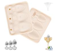 FePen Moule a Glaçon, Stampi per ghiaccio, per scherzi di addio al celibato e al nubilato, per Whisky B Facile da Smontare, divertenti stampi in silicone per bar, Cocktail, (Skin color)