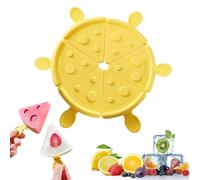 FePen Stampi per Ghiaccioli 6 pezzi, Stampi per Ghiaccioli al Formaggio Riutilizzabili, Stampi per Ghiaccioli al Formaggio Estivo (Yellow)