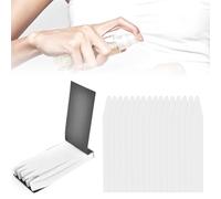 FEQDWOX Strisce per Test di Fragranze per Aromaterapia,100 PCS Strisce Reattive per Profumo Bianco Strisce per Profumi Strisce per Profumi Strisce per Test per Oli Essenziali