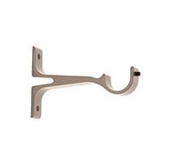 Fer Tendance | Ø20 | 2 staffe da parete per quadrato 7,5 cm | grigio marrone