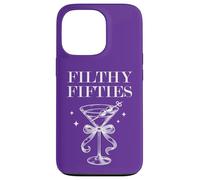 Feral 50s Filthy Fifty Filthy 50th Birthday Filthy Martini Custodia per iPhone 13 Pro