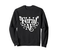Feral AF Feral Summer Sarcastic Felpa