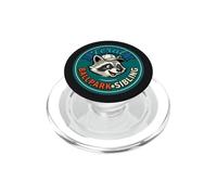 Feral Ballpark Fratello Baseball Raccoon Grafica PopSockets PopGrip per MagSafe