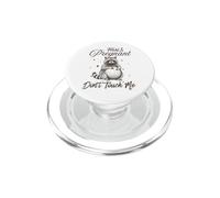 Feral E Incinta Divertente Maternità Mamma Per Essere Incinta Racoon PopSockets PopGrip per MagSafe