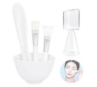 Fercaish 5pcs Maschera per viso fai -da -te Missionare ciotola a microondetta a microonde per il fango facciale ciotola di bellezza cosmetica per il