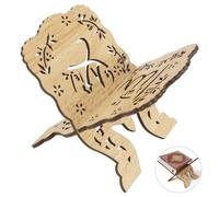 FERCAISH Ramadan Corano Contabile Kuran Libro Sacro Stand In Legno Leggio Leggio Lettura Supporto Per Musulmano Ramadan Tavolo Decorazione Eid Al Fitr