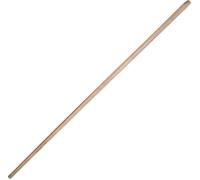 FERCASASHOP® Manico in Legno Naturale, Attacco Vite Universale, per Ogni Tipo di Scopa, Spazzoloni, Spingiacqua Pratico e Robusto (150 x 3 x 3 cm)