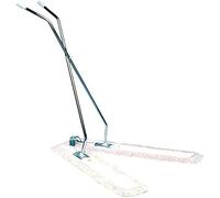 FercasaShop® Scopa Industriale a Forbice, 100 cm, con Frangia per Pulizia Grandi Superfici