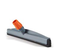 FercasaShop® Spingiacqua Professionale per Pavimenti - Doppia Gomma per Pulizia Rapida, Leggera e Resistente, Adatta per Interni ed Esterni Grigio/Arancione (75 CM)