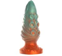 ferch Plug anali in silicone liquido, 23,5CM Dildo tentacle con ventosa, mostro dildo, dildo anale, spesso dildo grande, per donne e uomini e donne (XL)