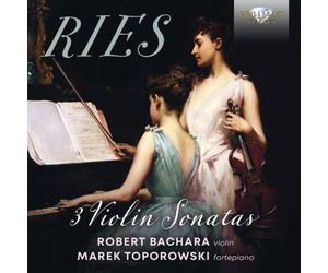 Ferdinand Ries Ries: 3 Violin Sonatas (CD) Album