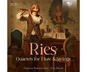 Ferdinand Ries Ries: Quartets for Flute & Strings (CD) Album