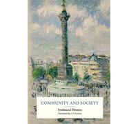 Ferdinand Tönnies Community and Society (Tascabile)