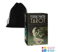 Ferenc Pinter Tarocchi Deck Libro E Borsa Carte LO SCARABEO Esoteric Fortune New
