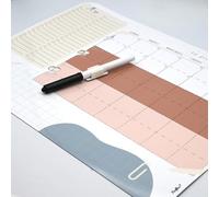 FERFLEX - Pianificatore familiare magnetico EN - Flessibile - Da posizionare su tutte le superfici magnetiche- riutilizzabile - 38,5 x 28,5 cm