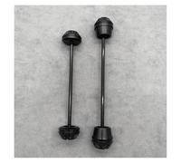 FERFXN Protezione Anticaduta Slider per ASSE Anteriore E Posteriore per Moto Protezione Forcella Kit Tampone Antiurto per MT07 FZ07 MT-07 per Tracer XSR700 2017-2020 Tamponi Paratelaio(Nero)