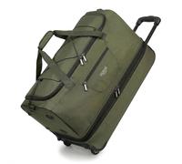 FERGÉ borsa da viaggio grande con rotelle, espandibile e con scomparto per scarpe - PARIS trolley da cabina con cinghie di fissaggio, borsa da viaggio morbida, borsa da weekend