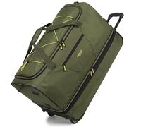 FERGÉ XL borsa da viaggio capiente con rotelle, espandibile e scomparto per scarpe - Trolley con cinghie di fissaggio, borsa da viaggio morbida, Weekender PARIS