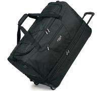 FERGÉ XL borsa da viaggio capiente con rotelle, espandibile e scomparto per scarpe - Trolley con cinghie di fissaggio, borsa da viaggio morbida, Weekender PARIS
