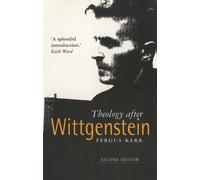Fergus Kerr Theology After Wittgenstein (Tascabile)