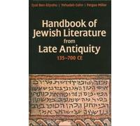 Fergus Millar Eyal Be Handbook of Jewish Literature from Late (Copertina rigida)